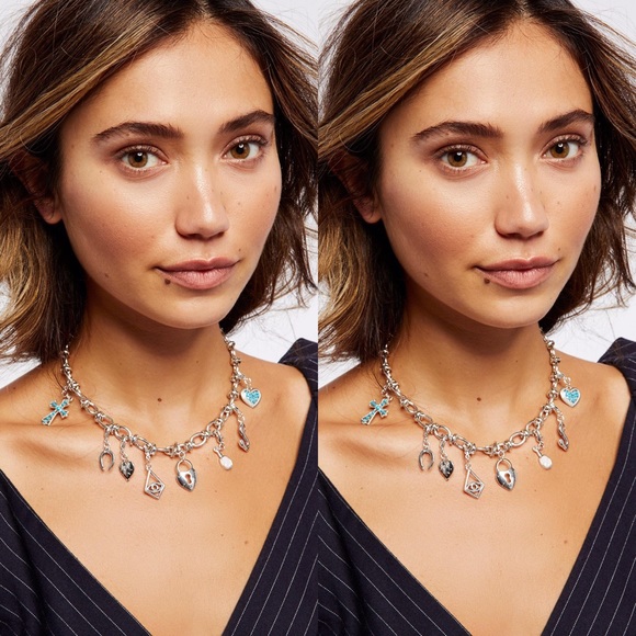 Free People Mix N Match Charm Necklace